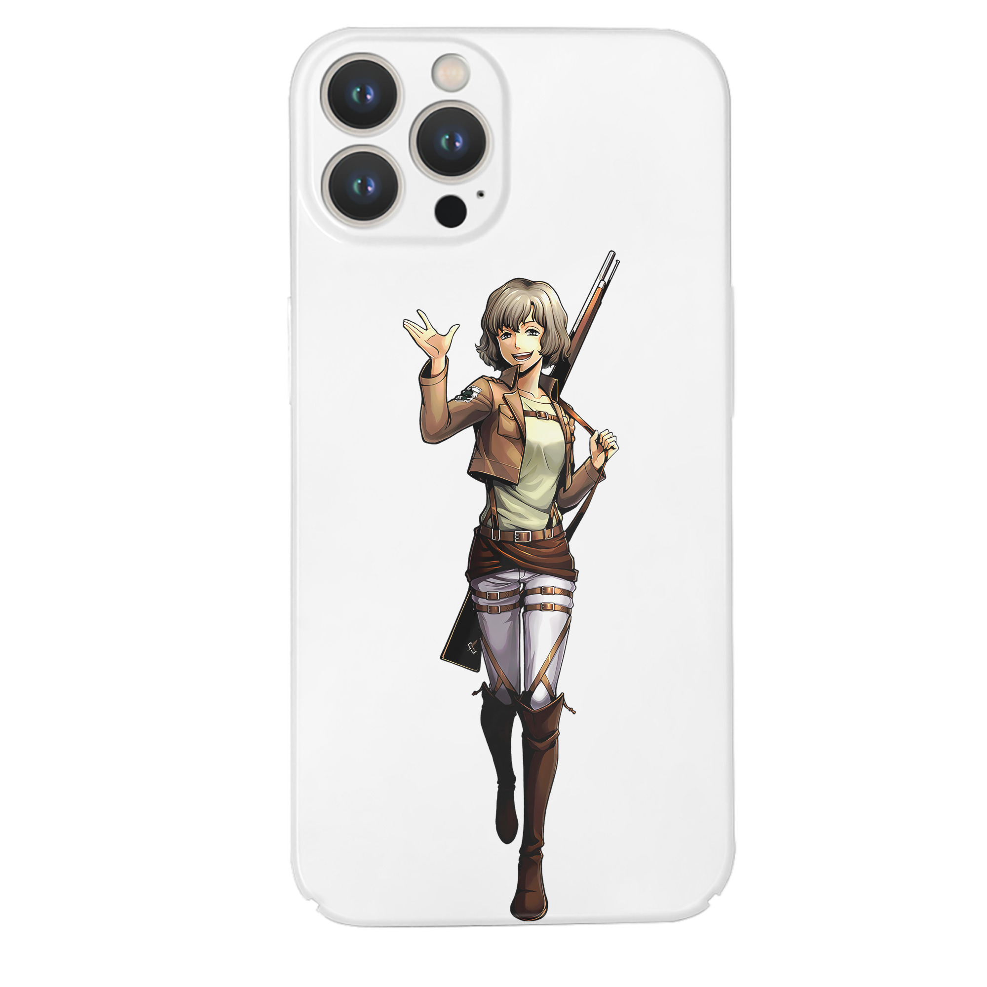 （画像用） 進撃の巨人 ヒツチ Attack on Titan Hitch 【iPhone 14シリーズ対応】ハードケース